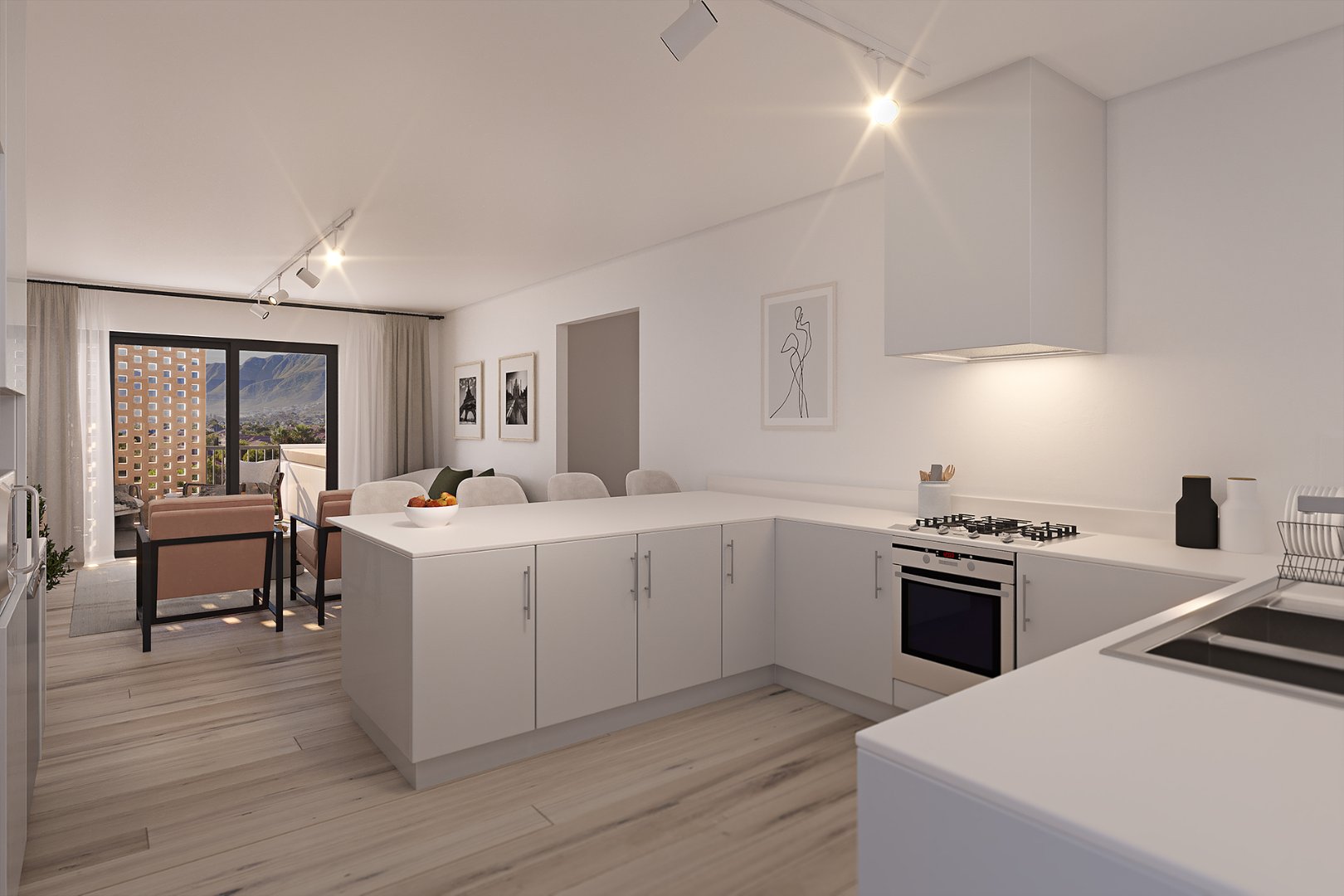 2 Bedroom, 2 Bathroom Apartments The Nautilus Estate  Sandbaai, Hermanus